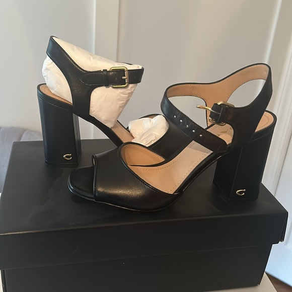 Coach Black Heels - Picture 5 of 6